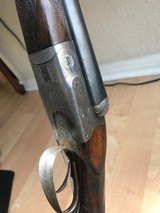 Auguste Francotte shotgun, Liege Belgium,12 gauge, Model 14, 1920, 26 in.
SxS barrels. - 14 of 15