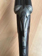 Auguste Francotte shotgun, Liege Belgium,12 gauge, Model 14, 1920, 26 in.
SxS barrels. - 3 of 15