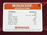 Pair of Winchester Model 23 Classic SBS - 410 ga and 28 ga 1 of 500 with Matching Serial Numbers - 20 of 20