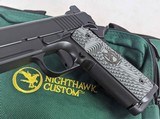 2015 Nighthawk Custom 9mm Shadow Hawk Recon 9mm 5