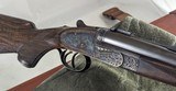 Dan L. Fraser 375 H&H Magnum Sidelock Double Rifle Engraved QD Zeiss Scope + Case Scotland - 10 of 20