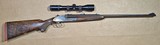 Dan L. Fraser 375 H&H Magnum Sidelock Double Rifle Engraved QD Zeiss Scope + Case Scotland - 2 of 20