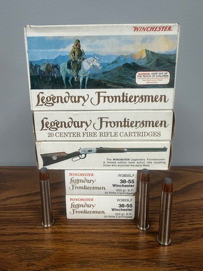 5 Boxes Winchester 38-55 255gr SP W3855LF - Image 1 of 6