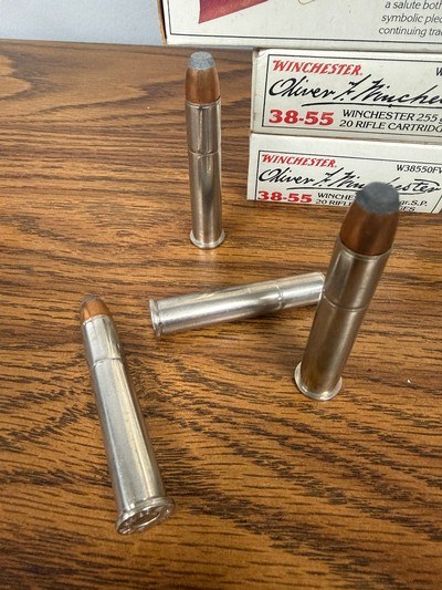Winchester 38-55 255gr SP 5 boxes/ 100rds W38550FW - Image 3 of 7