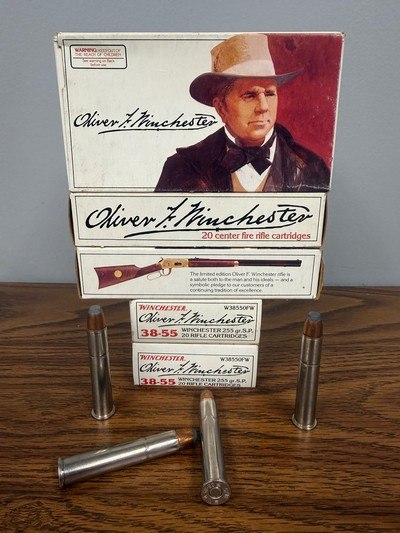Winchester 38-55 255gr SP 5 boxes/ 100rds W38550FW - Image 1 of 7