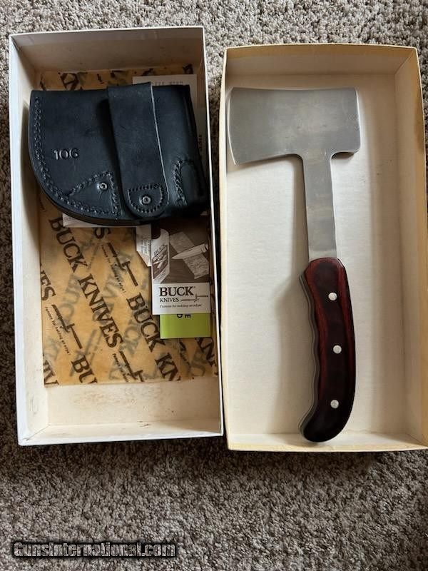 Buck Hatchet in Box