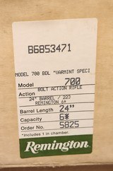 Remington 700 BDL .223 varmint barrel With Box! - 9 of 9