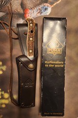 Puma Skinner German Hunting Knife with Leather Sheath Brand New In Box - 1 of 10