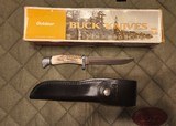 Buck 105 Stag Handle Knife with Sheath andBox - 2 of 7