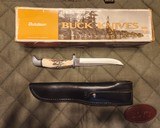 Buck 105 Stag Handle Knife with Sheath andBox - 4 of 7
