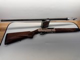 Beautiful wood, few light wear and handling marks, comes with 3 chokes and hard case. 28 Gauge semi auto shotgun, 28" ribbed barrel, fiber optic - 3 of 5