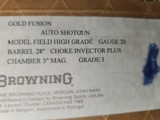 *WOW* Browning Gold Fusion High Grade 20 gauge 28 In Bbl Brand New In Box - 7 of 9