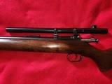 Very Nice Winchester Model 67 Bolt Action Single Shot 22 S,L,&LR W/ Scope & Mount - 3 of 14