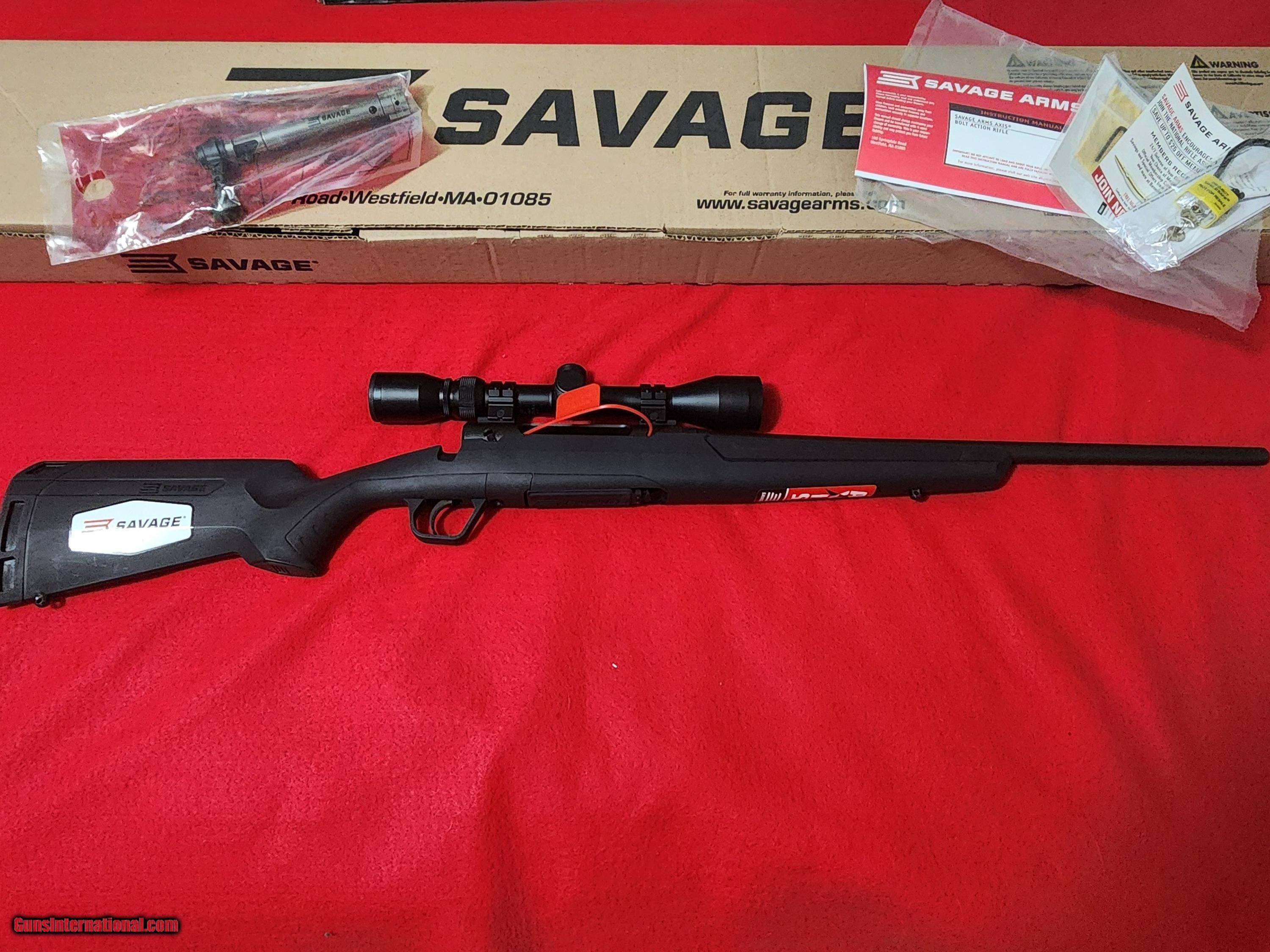 Savage axis xp 6 5 creedmore 20 bbl 3x9x40 scope trades welcome