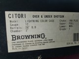 Extremely Rare NIB Browning Citori Case Color Limited Edition 12 Ga 28