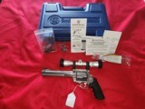 Smith & Wesson S&W Model 500 Stainless Revolver Leupold Scope LNIC Trades Welcome - 2 of 12