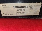 RARE LNIB 1979 Browning Citori 410 Sporter 26