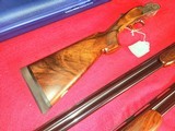 WOW! Beretta 687 Silver Pigeon Grade III 410 / 28 Gauge Combo Like New Cased - 3 of 15