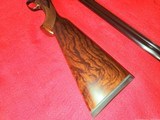GORGEOUS! BNIC Rizzini 28 Gauge 28 Inch Engraved Model BR110 Cased Extraordinary Turkish Walnut Stock - 7 of 11