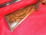 GORGEOUS! BNIC Rizzini 28 Gauge 28 Inch Engraved Model BR110 Cased Extraordinary Turkish Walnut Stock - 6 of 11