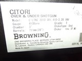 LIKE NEW! 2010 Special Engraved Browning Citori Lightning 410 W-Rare 28