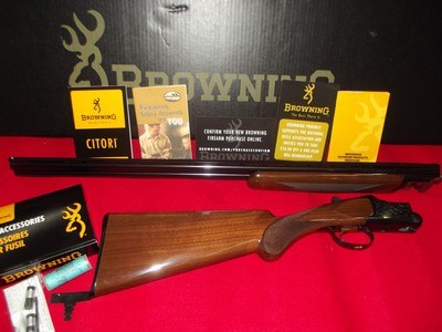 LIKE NEW! 2010 Special Engraved Browning Citori Lightning 410 W-Rare 28
