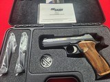 FANTASTIC! Unfired Sig Sauer P210 Custom Works 9mm 4