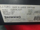MAGNIFICENT! Browning Citori 410 Superlight Grade 1 Original Box Unfired - 20 of 20