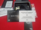 Limited Edition BNIB Glock 17 Gen1 Classic 9mm Certificate Of Authenticity - 2 of 12