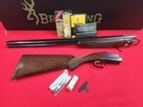 LNIB! Browning Citori 28 Ga W/Rare Special Engraving Pattern 28