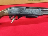 MINT! Ultra Rare Remington Model 7600 Pump 243 Win Enhanced Engraved Receiver Box Unfired? - 11 of 19