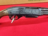 MINT! Ultra Rare Remington Model 7600 Pump 243 Win Enhanced Engraved Receiver Box Unfired? - 11 of 19