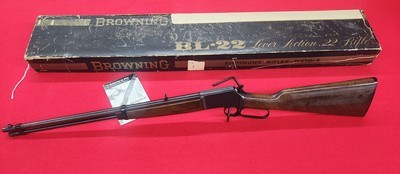 AMAZING! 1974 Browning Lever Action BL-22 Original Box 22Lr 20