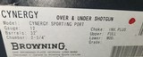 PRISTINE! LNIB 2004 Browning Cynergy Sporting 32