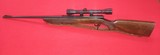 NICE! 1951 Winchester Model 43 Deluxe 218 Bee Factory Drilled Receiver Period Correct Weaver Scope - 2 of 16