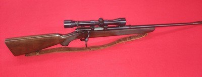 NICE! 1951 Winchester Model 43 Deluxe 218 Bee Factory Drilled Receiver Period Correct Weaver Scope