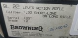 AMAZING! 1986 Browning BL-22 Lever Grade II Extraordinary Wood Orig Box Unfired - 19 of 20