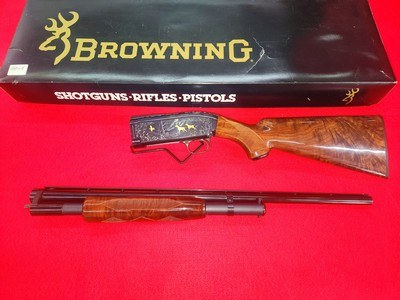 SPECTACULAR! 1990 NIB Browning Model 12 Grade V 28 Gauge Exceptional Wood Orig Box Citori Superposed - Image 1 of 17