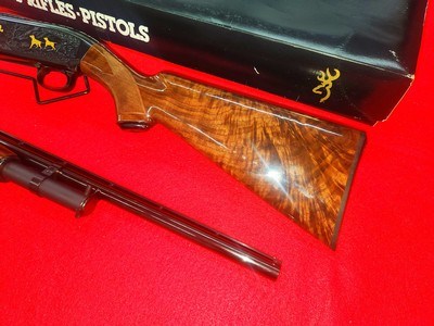 SPECTACULAR! 1990 NIB Browning Model 12 Grade V 28 Gauge Exceptional Wood Orig Box Citori Superposed - Image 4 of 17