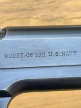 1911 Colt Navy 1913 - 11 of 15