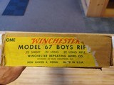 Winchester model 67 boy's rifle 22lr. - 11 of 11