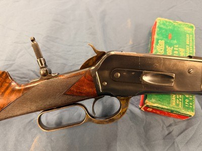 Winchester 1886 deluxe 50-100-450 - Image 5 of 15