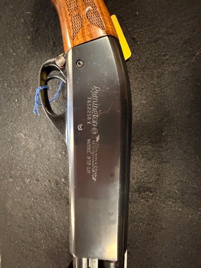 Remington 870 wingmaster 20 ga. left hand. - Image 7 of 9