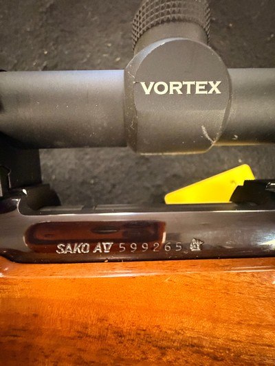 Sako model AV Finnbear deluxe in 338 win mag - Image 4 of 12