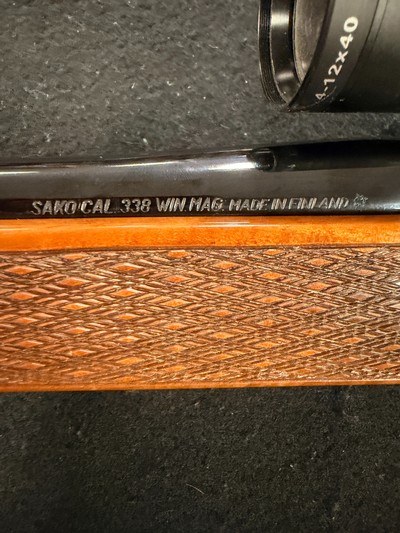 Sako model AV Finnbear deluxe in 338 win mag - Image 7 of 12