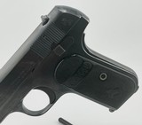 1921 Colt Model M1908 Pocket Hammerless .380 ACP original box/paperwork/ammo box/28 Peters rounds - 18 of 20