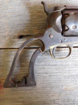 WHITNEY 1861 NAVY .36 CAL. PERCUSSION REVOLVER SERIAL NO. 4 RELIC CONDITION SHILOH BATTLEFIELD - 3 of 8