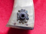 GERMANIC FLAT HORN FOR WHEELLOCK WITH INSET SPANNER 17TH CENTURY - 2 of 8