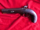 VAN WART & SON ENGLISH PERCUSSION POCKET PISTOL 1850-1860 MARKED LONDON - 2 of 10