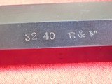 RARE HARRY M. POPE .32-40 CALIBER RIFLE BARREL SUPERB BORE BALLARD THREADS - 11 of 14
